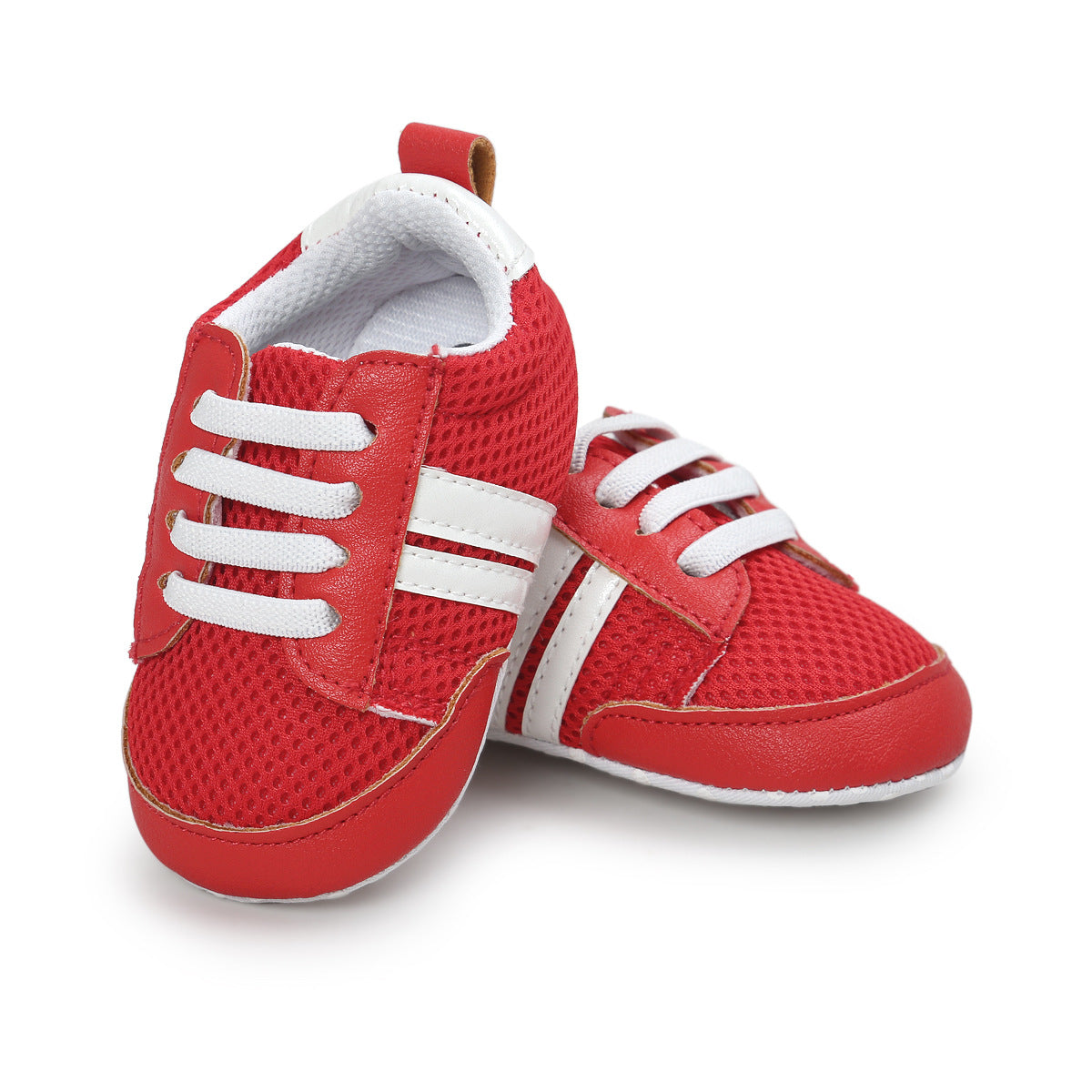 Mocassins pour bébé garçon ou fille, chaussures pour nourrisson en cuir PU antidérapant et souple, baskets pour nouveau-né