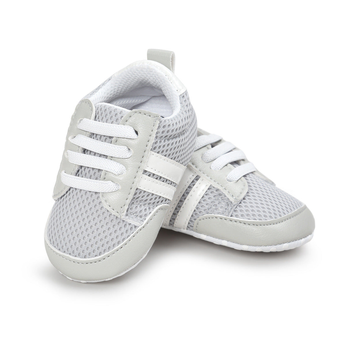 Mocassins pour bébé garçon ou fille, chaussures pour nourrisson en cuir PU antidérapant et souple, baskets pour nouveau-né