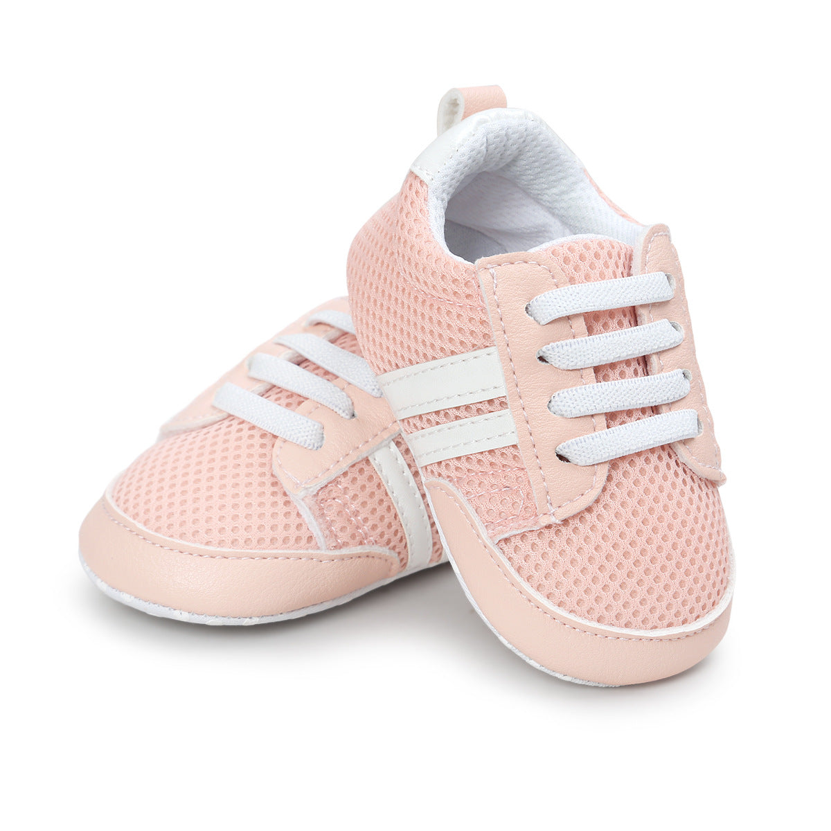 Mocassins pour bébé garçon ou fille, chaussures pour nourrisson en cuir PU antidérapant et souple, baskets pour nouveau-né
