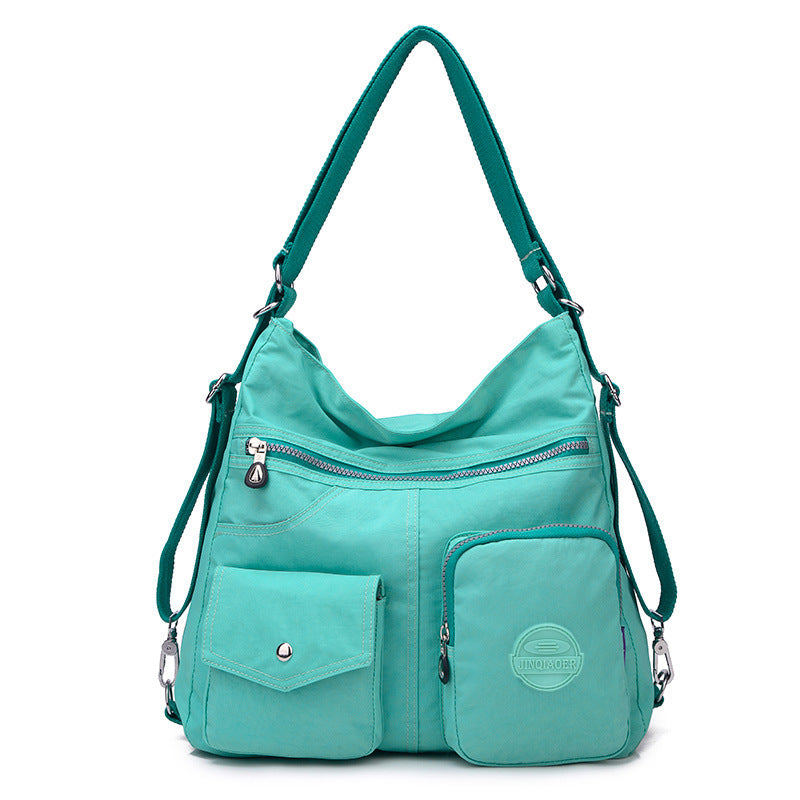 Sac fourre-tout de luxe en nylon imperméable pour femme, grand sac à bandoulière