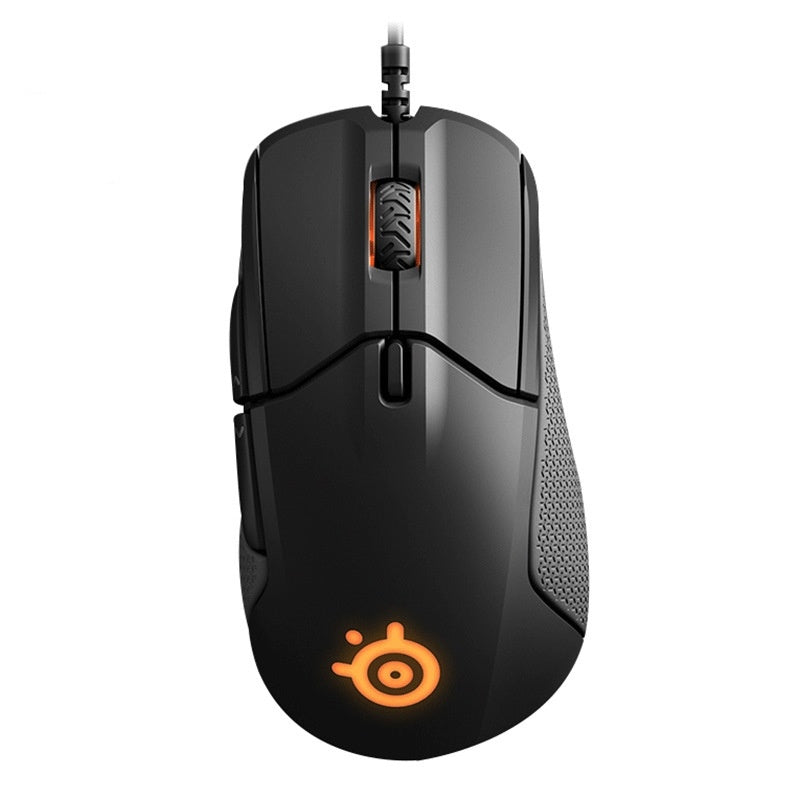 Souris de jeu mécanique filaire avec 12 000 DPI et 6 touches programmables