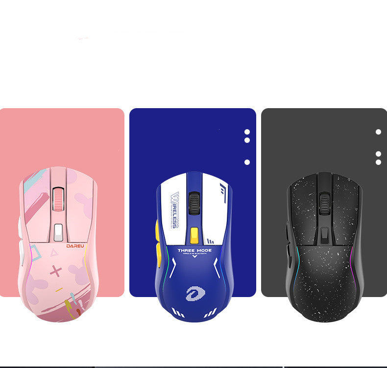 Wireless Bluetooth Charging Mouse with RGB Backlight