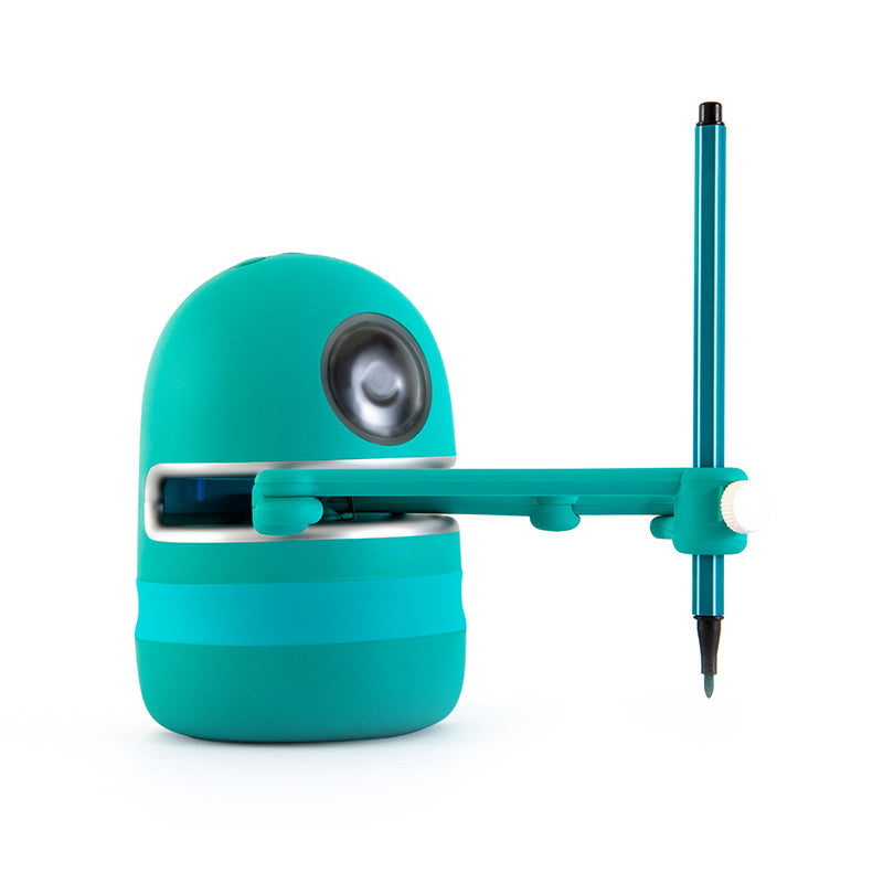 Painting Robot for Kindergarten Children and Students with Learning Cards