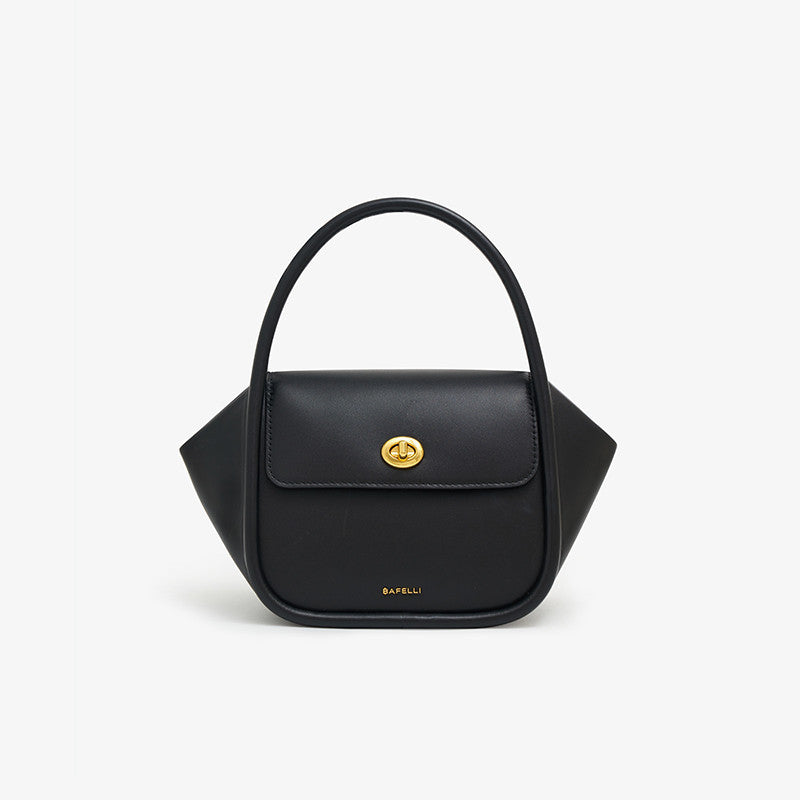 Women's Fashion Handmade leather Solid Color Messenger Bag