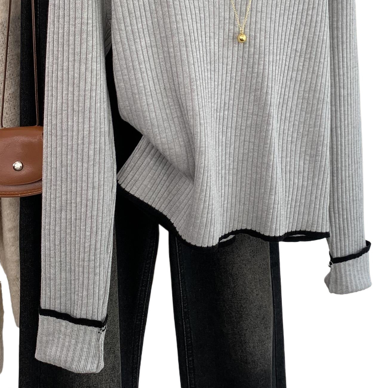 بلوزة فضفاضة تغطي البطن بقصة مريحة لتنحيف الجسم