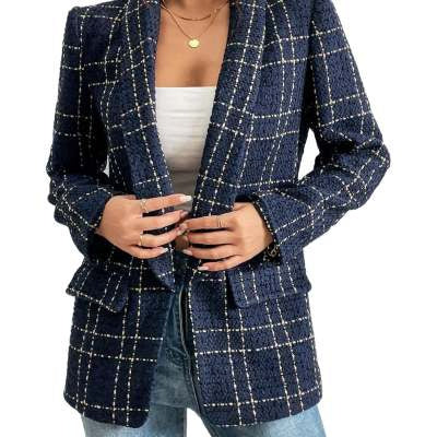 Temperament Commute Classic Style Button Casual Fashion Blazer
