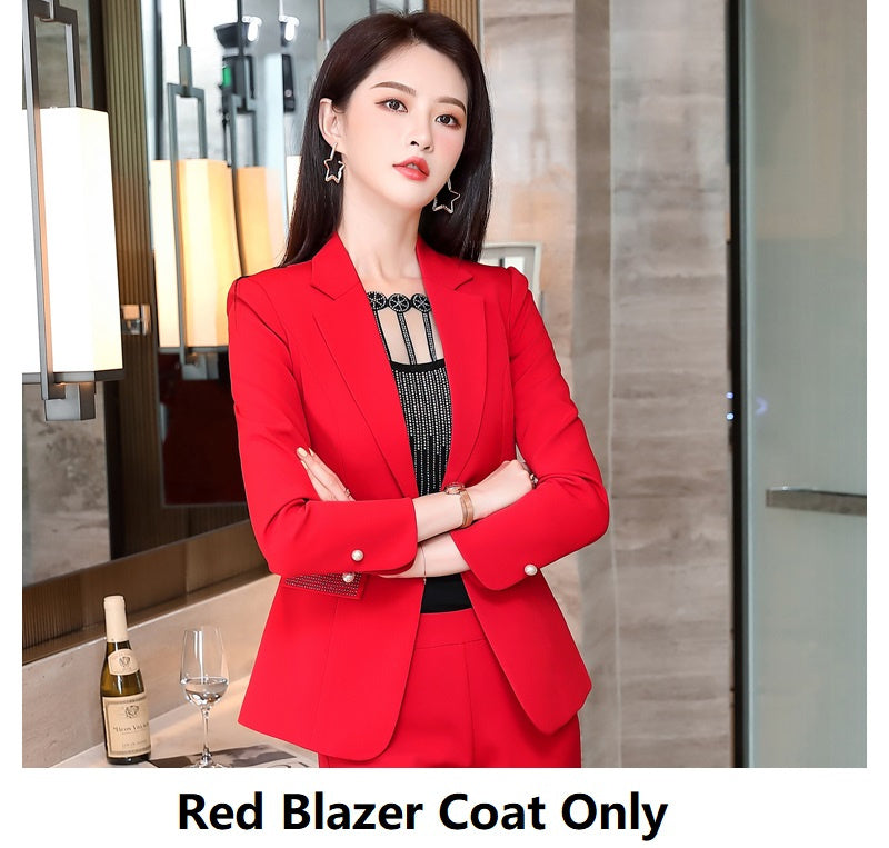 Professional Suit Female Self-cultivation Fashion Temperament
