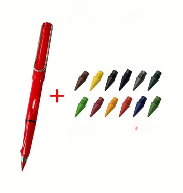 Crayon sans encre Black Technology 14 cm, mine HB, pas besoin de tailler, pour étudiants