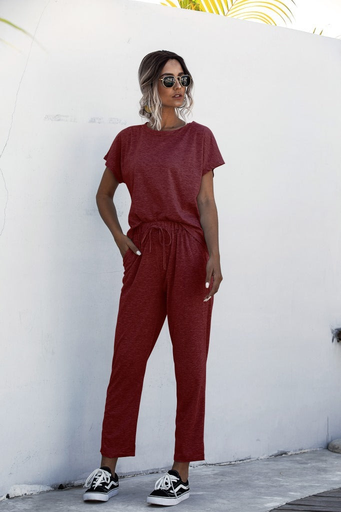 Leisure Suit Cotton Blend Asian Sizes