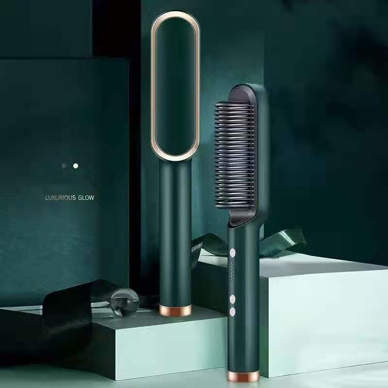 Dual-Purpose Hair Straightener and Curler – Gentle on Hair