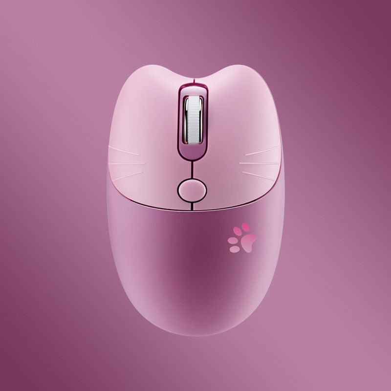 ماوس بلوتوث لاسلكي M3 Girl Lovely بتصميم مريح ومفتاح DPI قابل للتعديل