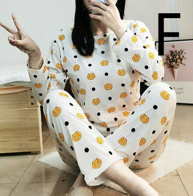 Pajamas Women's Headgear Loose Suit Girls Home Service