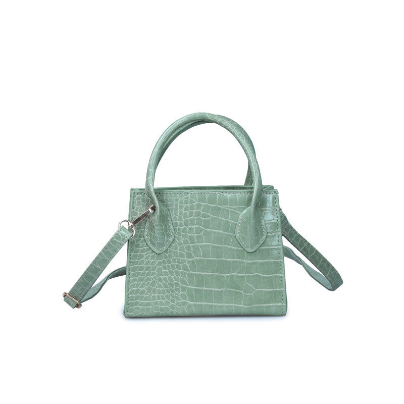 one-shoulder portable small square bag