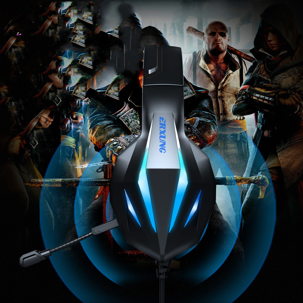 Wired Luminous Gaming Headset with Microphone and 3.5mm Plug