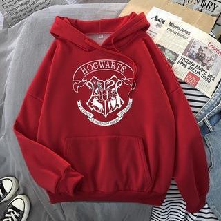 Autumn Winter Casual Loose-Fit Printed Hoodie Sweater