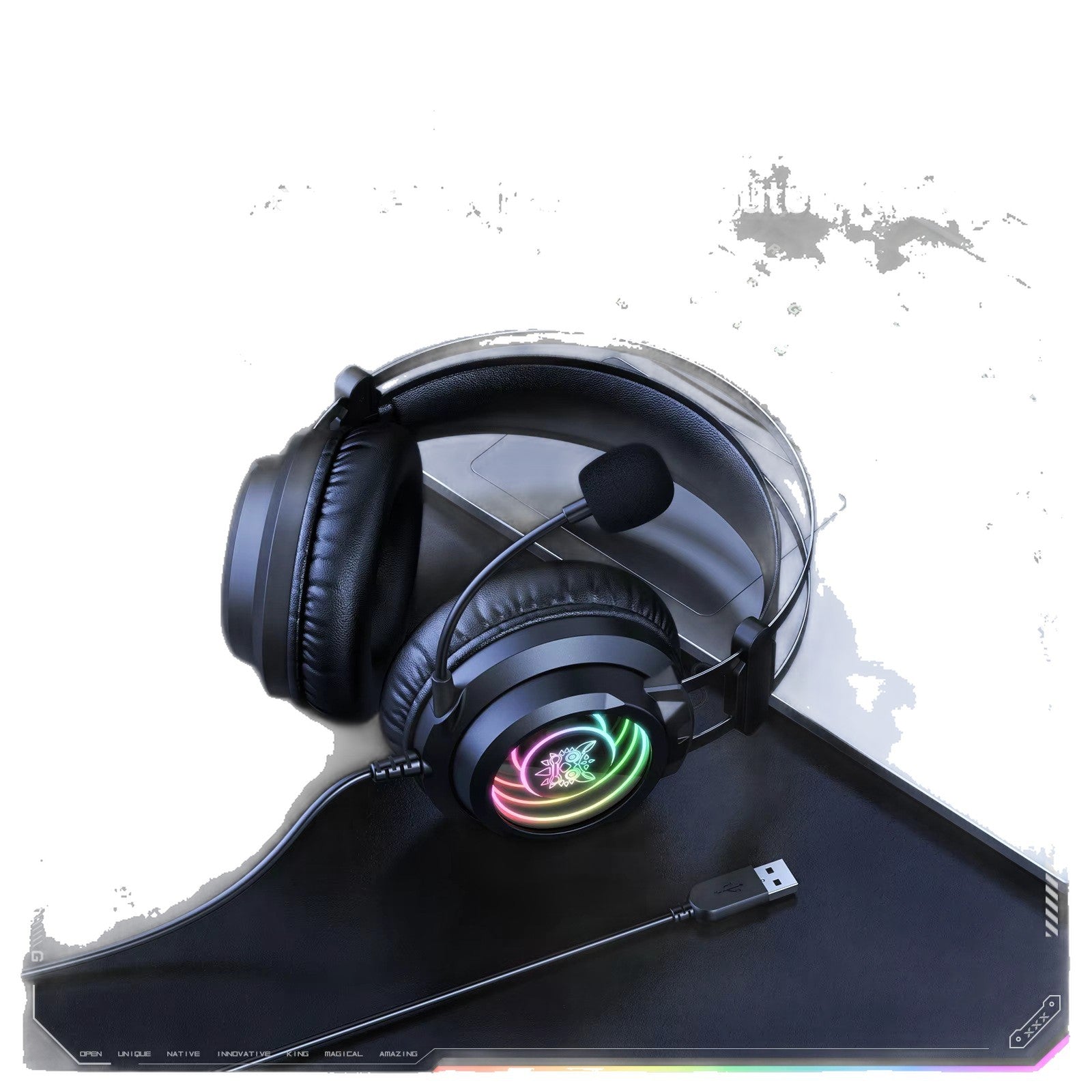 Wireless Gaming Laptop Headphones with Infinite Surround Sound