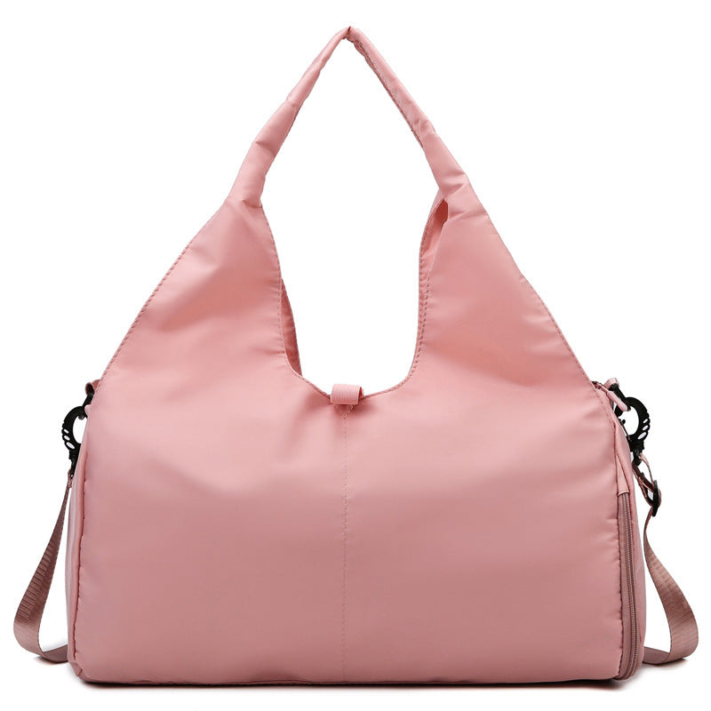Women’s Large Capacity Oxford Cloth Yoga Bag with Dry & Wet Separation Pocket