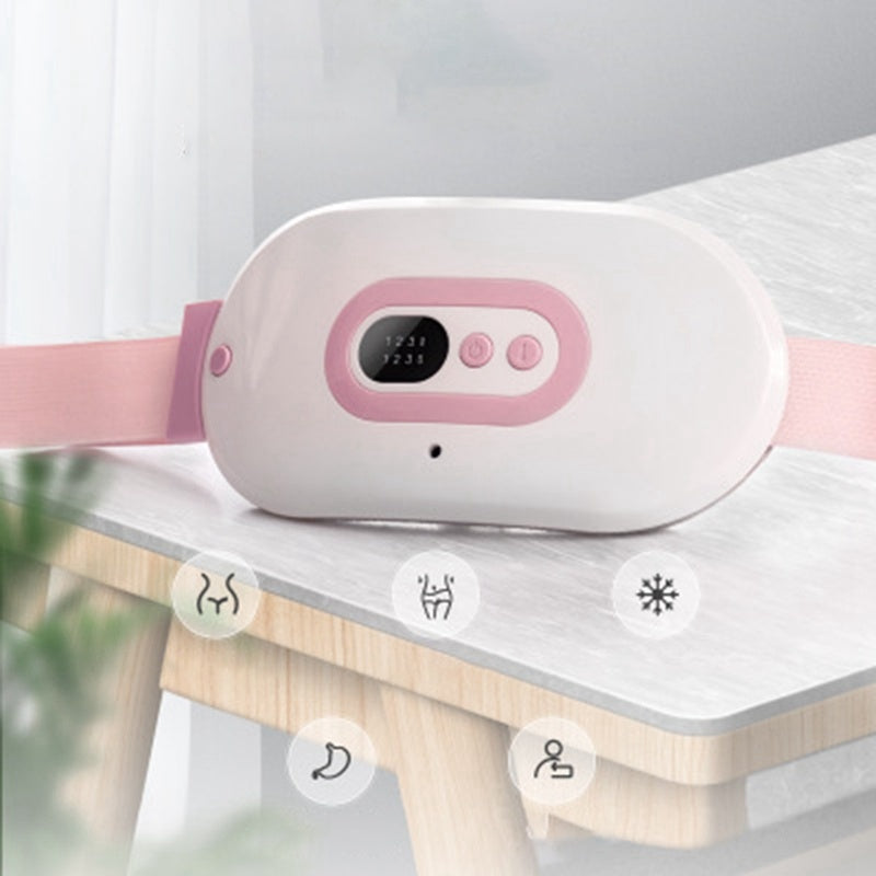 Warm Menstrual Belt for Stomach Pain Relief with Heating Artifact