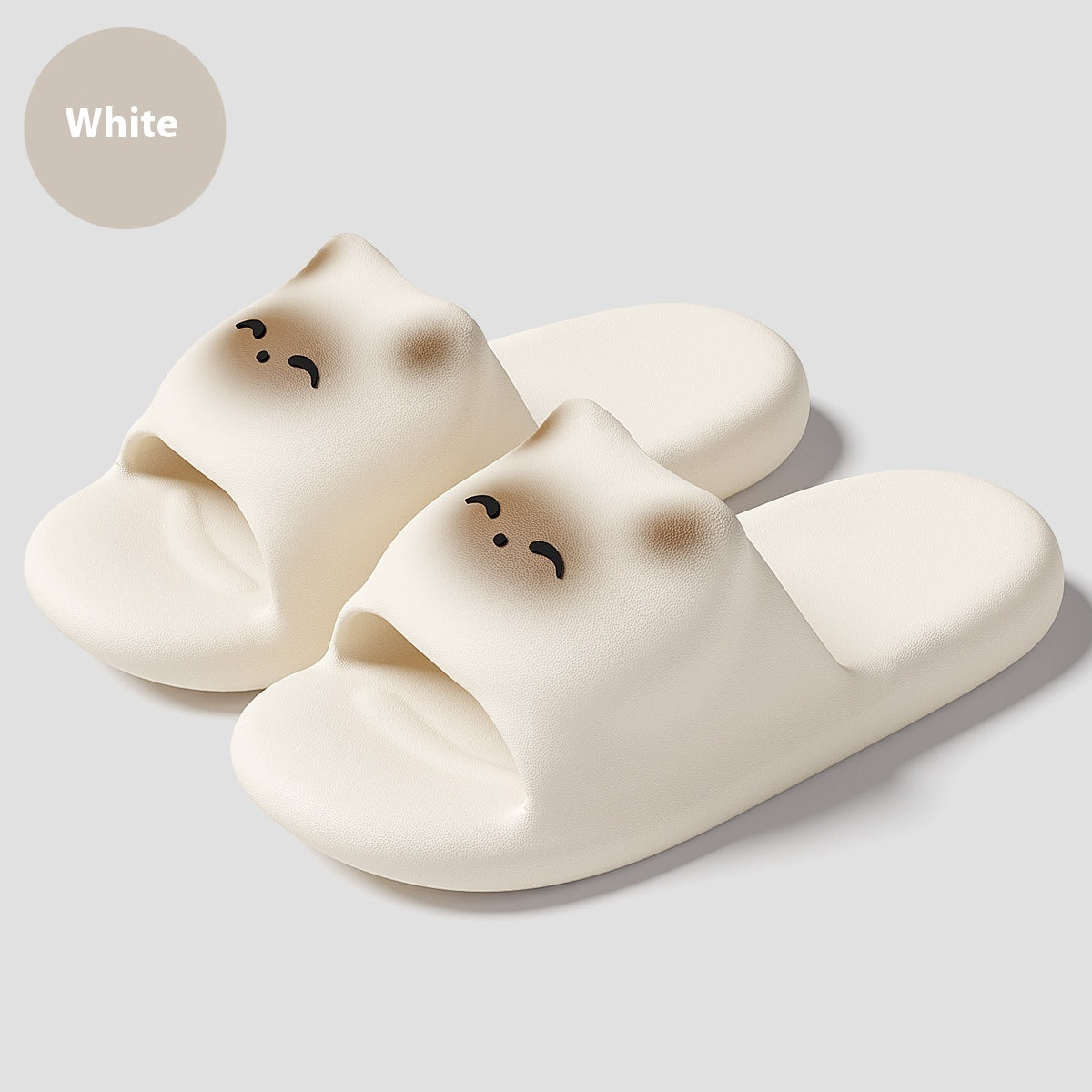 Cartoon Cat Home Non-slip Floor Bathroom Slippers