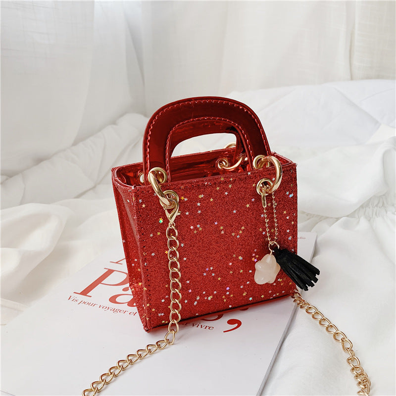 Children's sequined shoulder bag