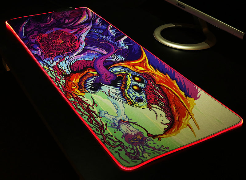 Tapis de souris gaming lumineux RVB Symphony