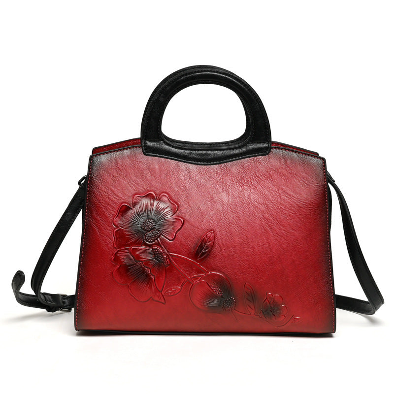 National Style One-Shoulder Large Capacity Portable Bag for Mom