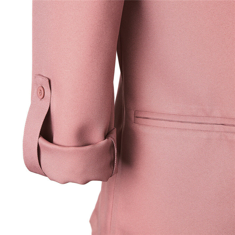 Casual Small Polyester Blazer