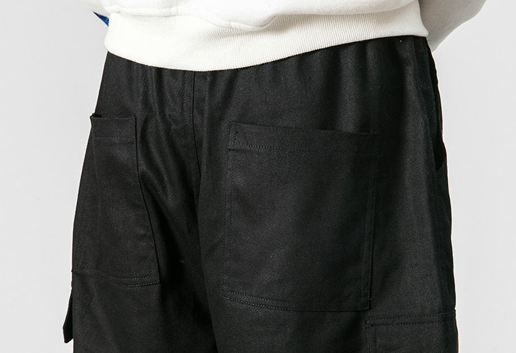 Combinaison ample décontractée multipoches grande taille