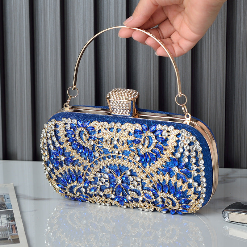 Sac à bandoulière décontracté pour femme en PU, en forme de diamant, à coque rigide ovale