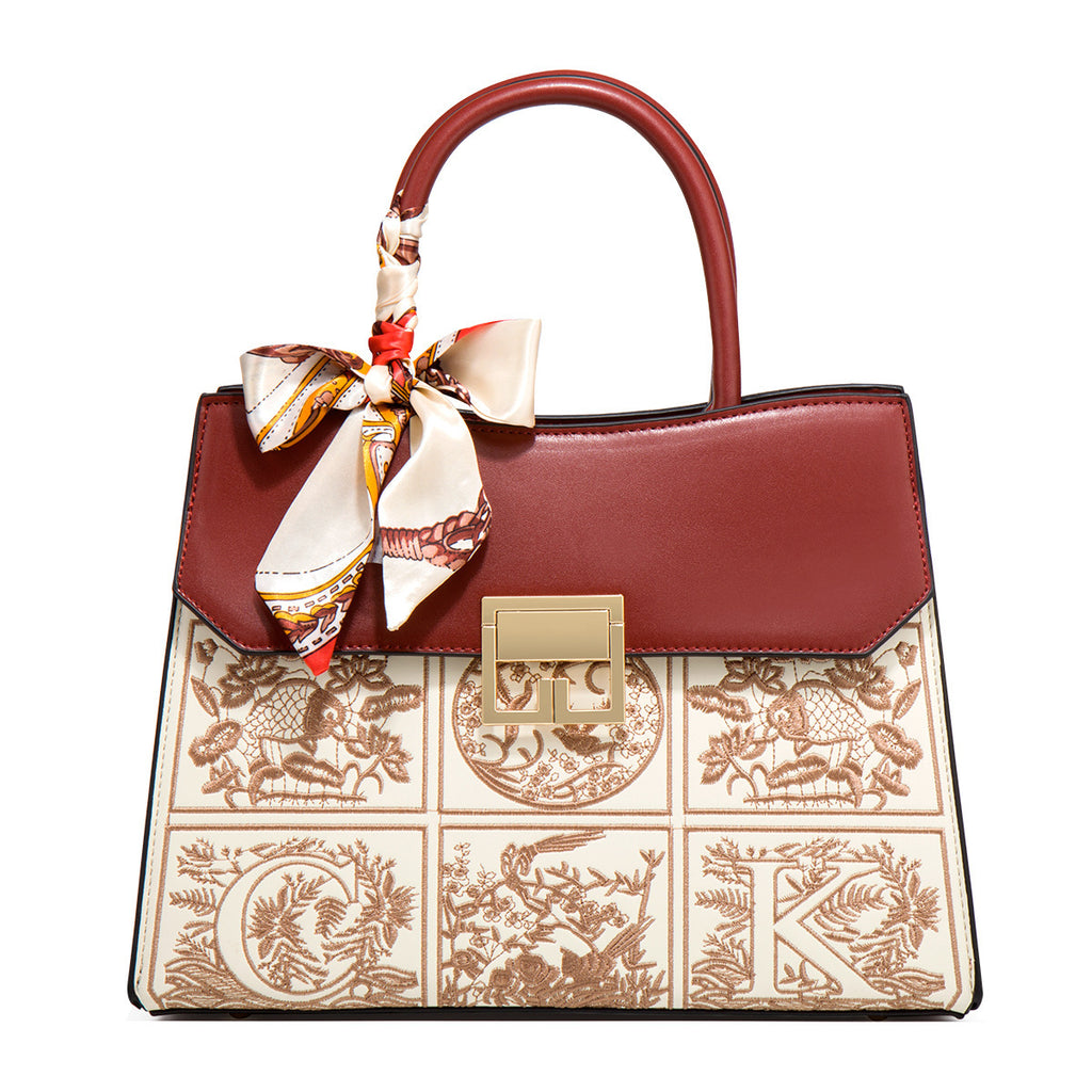 Sac à main élégant en cuir PU de haute qualité pour la fête des mères