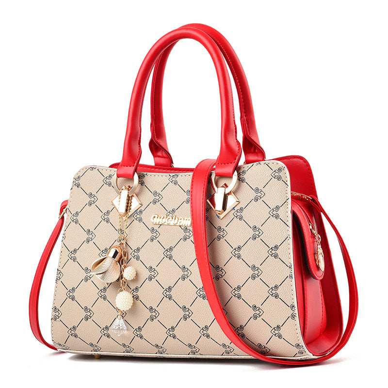 Women's PU Geometric Pattern Messenger Bags – Fashion Handbags