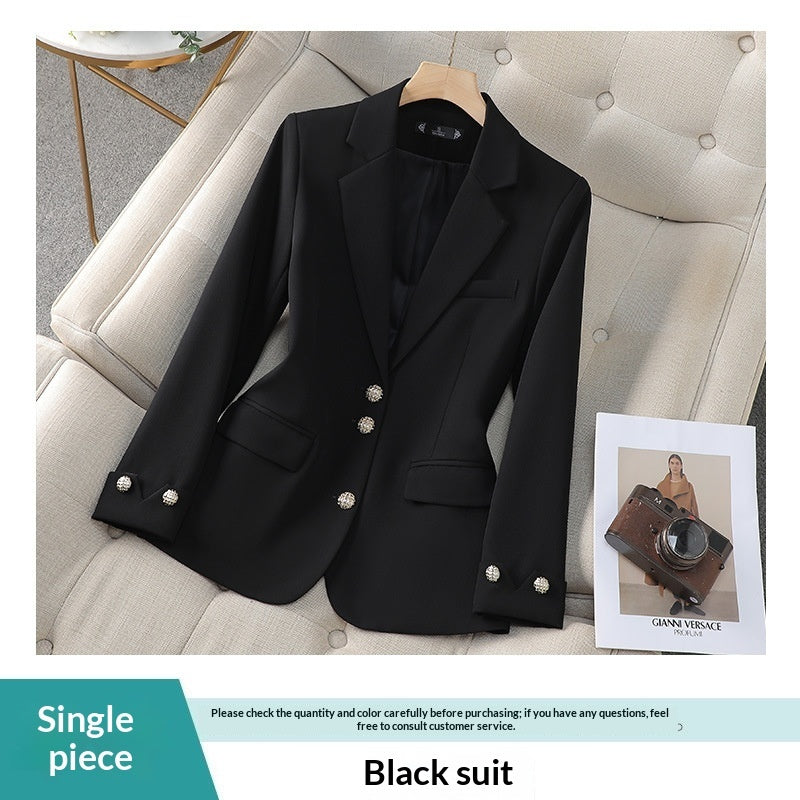 Ensemble de travail formel élégant pour petite femme de style tempérament