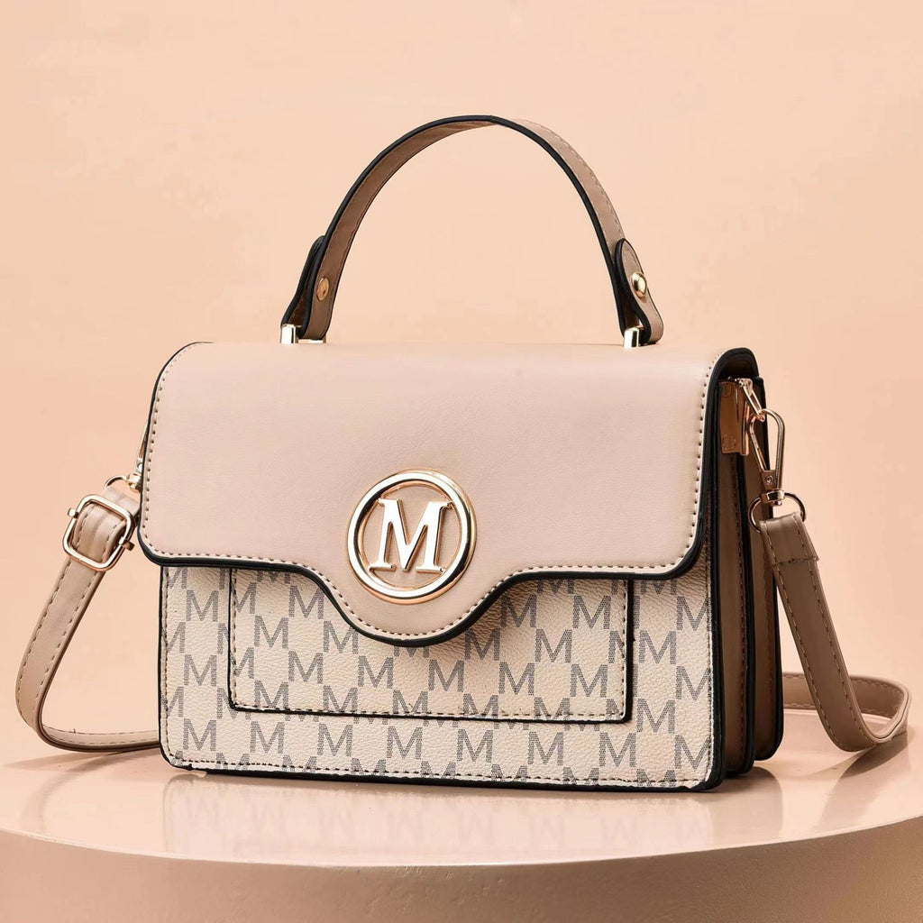 Sac à bandoulière imprimé pour femme - PU, plusieurs coloris, 22x16x8cm