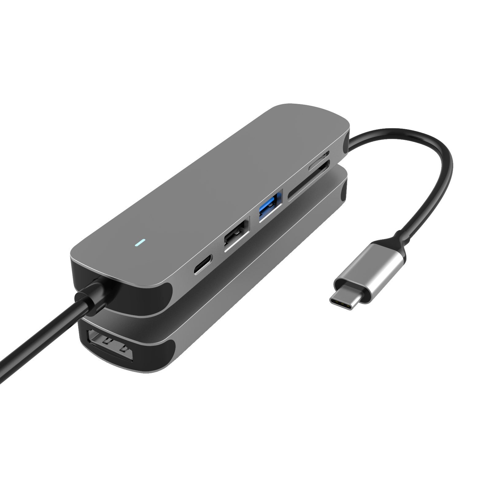 Multi-Function HDMI Hub Docking Station Notebook Converter
