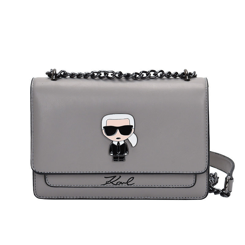 Fashion Chain One-shoulder Small Square Bag Lock