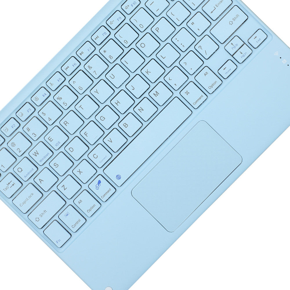 Colorful Magnetic Wireless Bluetooth Keyboard 24.5x18cm Rechargeable Battery