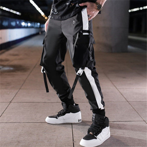 Pantalon droit salopette homme coupe courte taille haute