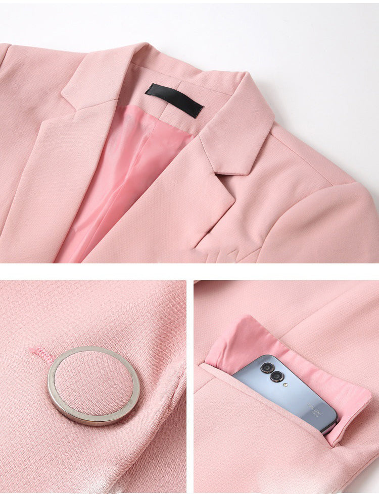 Fashion Temperament Lady Suit Jacket Top