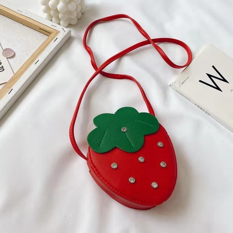 Girls' Trendy PU Crossbody Bag 21cm