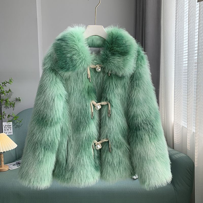 Women's Classic Urban Style Knitted Jacket with Buttons