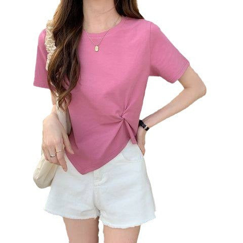 T-shirt ample décontracté pour femme, plusieurs couleurs et tailles