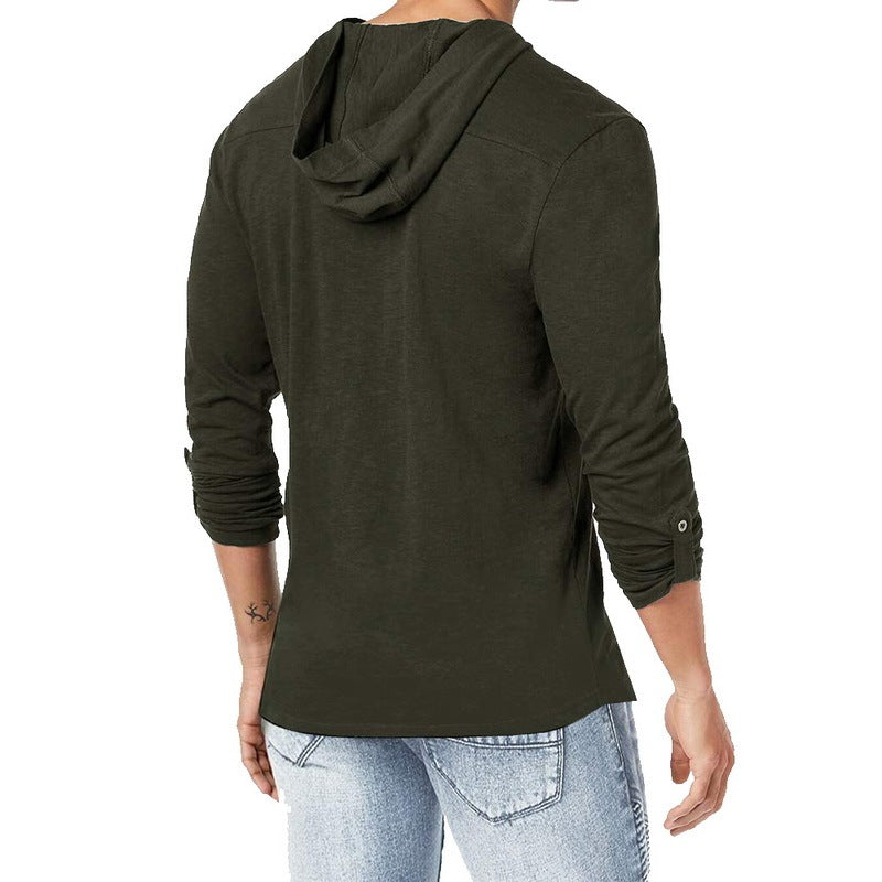 Men's Extra Wide Hooded Sweatshirt in Multiple Colors, Sizes S-XXL