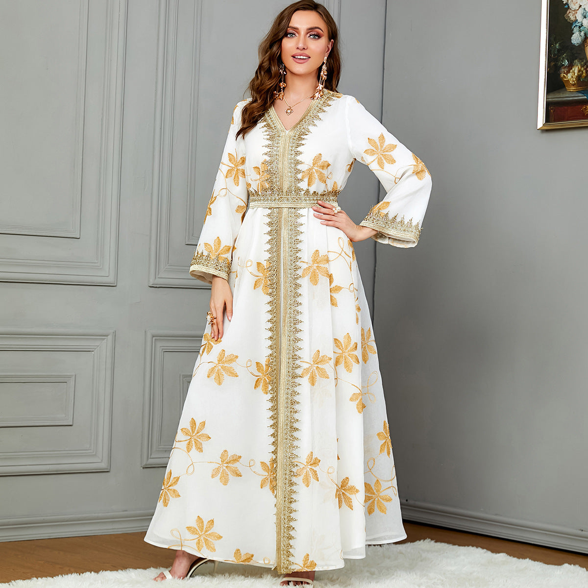 Robe de soirée musulmane pour femme