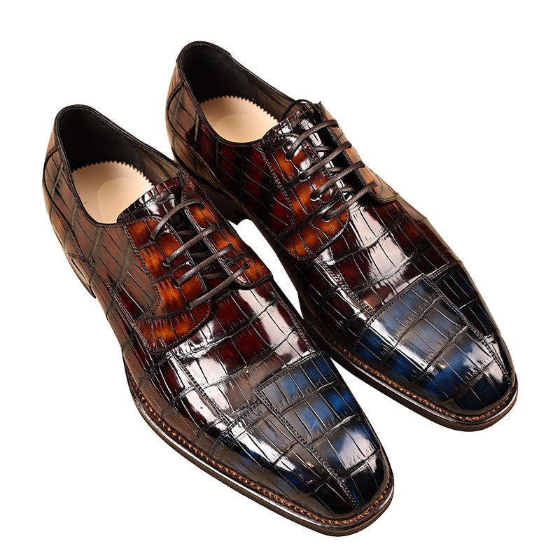 Polished Business Men's Genuine Leather Shoes