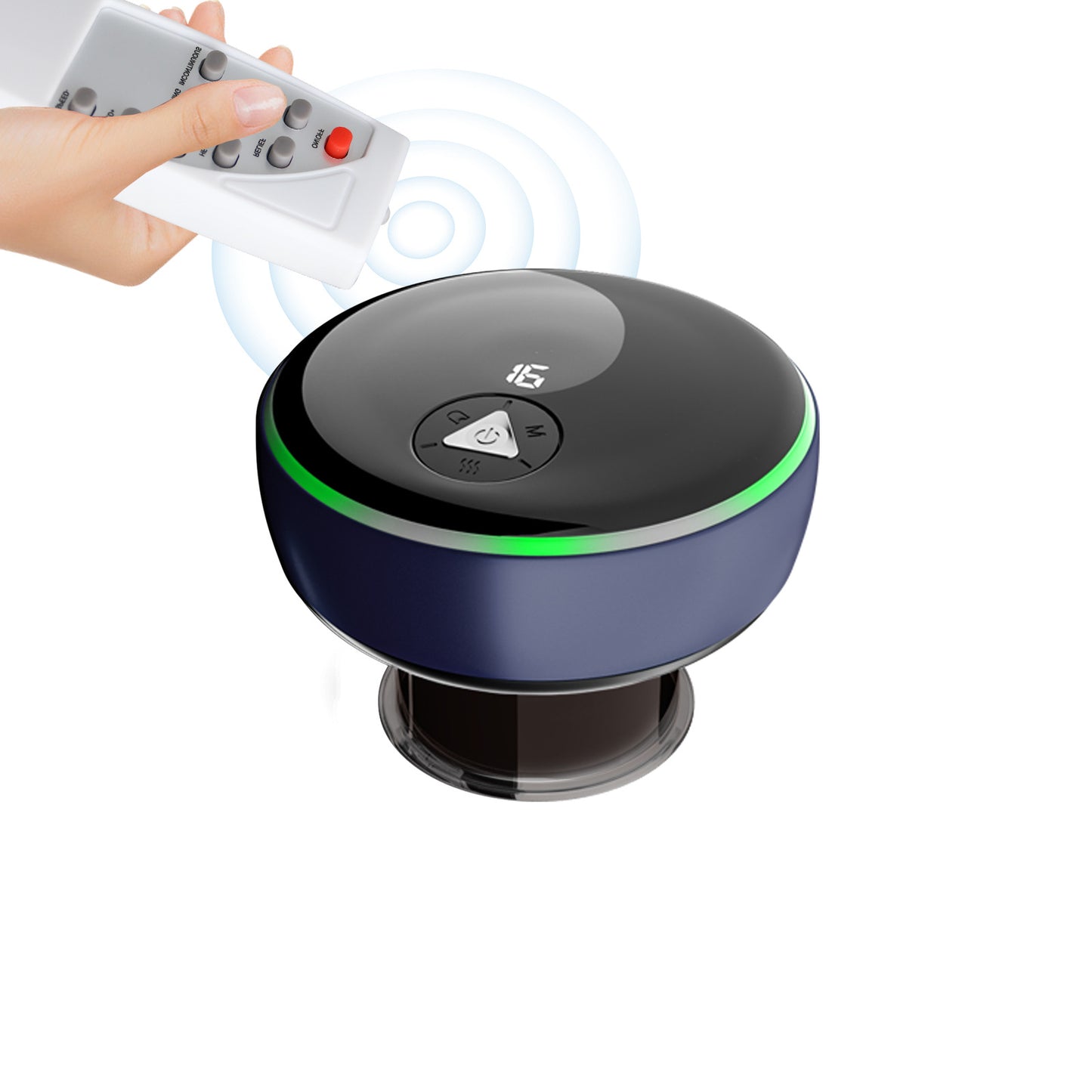Ventouse intelligente télécommandée Masseur électrique de scraping Gua Sha
