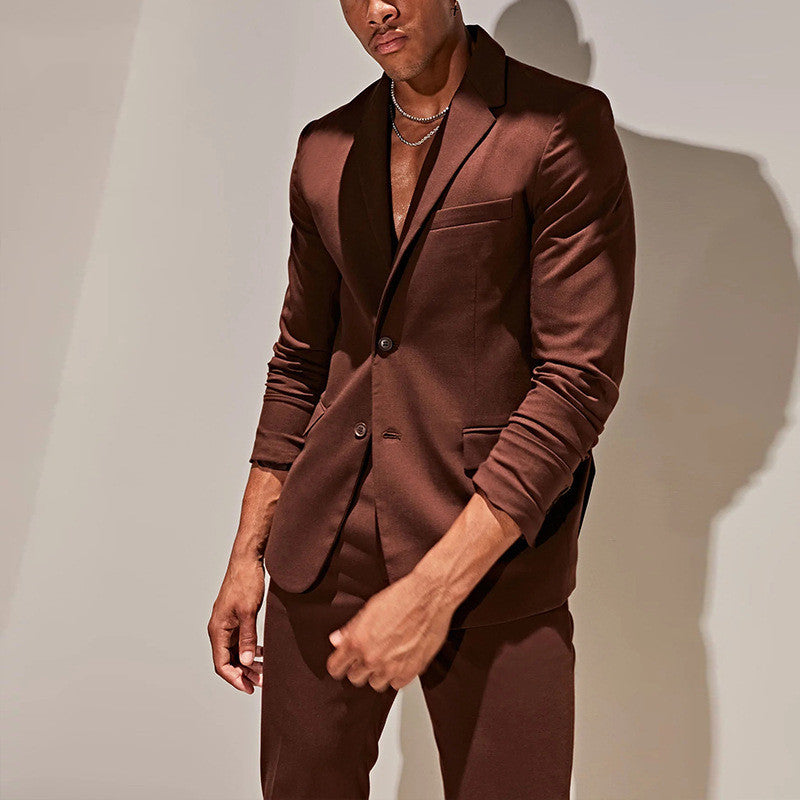 Men's Casual Solid Color Coat Top in Multiple Colors