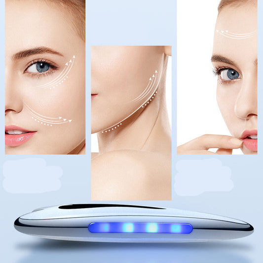 Appareil de massage Guasha électrique rechargeable USB pour le visage et le corps, anti-rides, avec raclette et outil de massage corporel