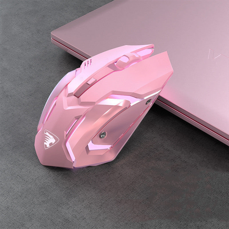 Rechargeable Silent Wireless Bluetooth Mouse for Notebook