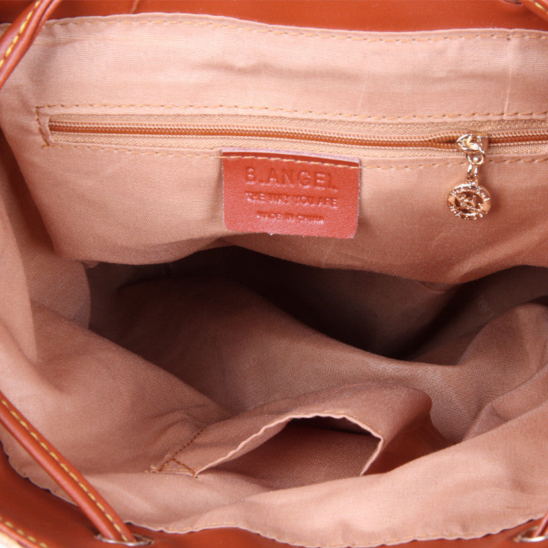 Retro wild map backpack