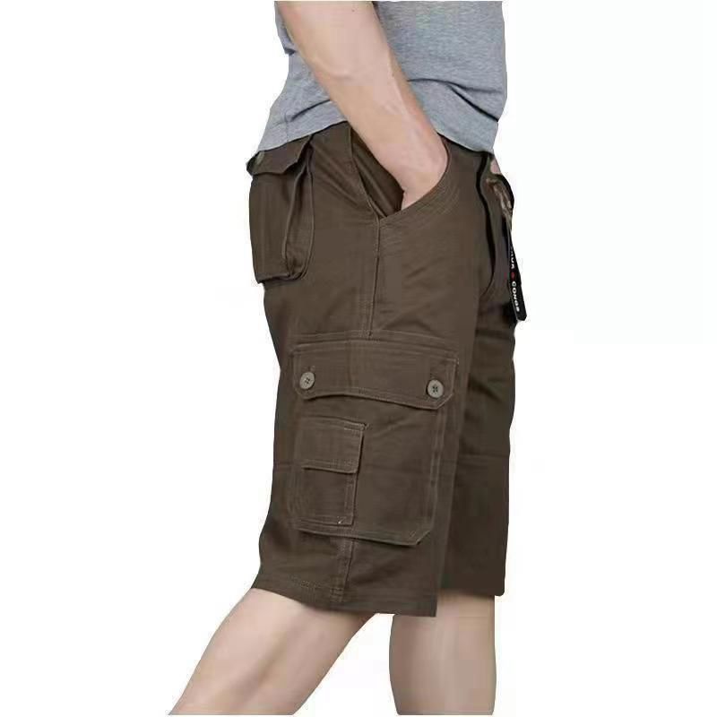 Men's Cotton Workwear Shorts Casual Sports Pants